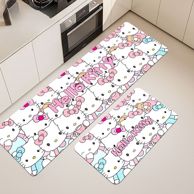 Women Accessories Wholesale China - Kawaii Hello Kitty Vloermat Schattige Cartoon
