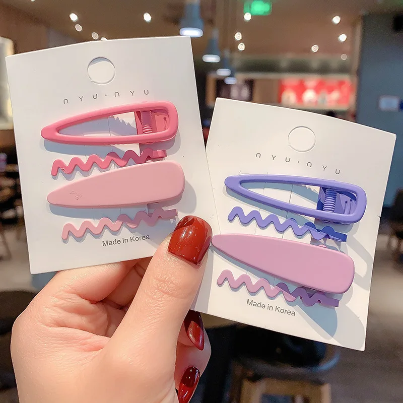 Women Accessories Wholesale China - 4 stks/set Kid Designer Legering Haarspeldjes