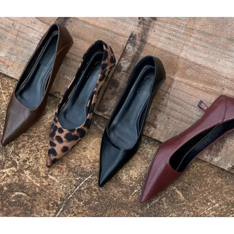 Women'S Shoes And Accessories - 2024 Vrouwen Sexy Hoge Hakken Bordeaux