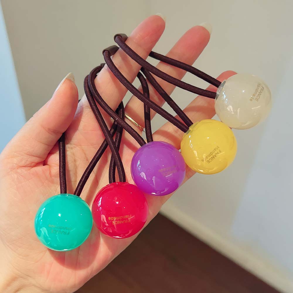Women Accessories Wholesale China - Ins Populaire Kleurrijke Transparante Bal Elastische