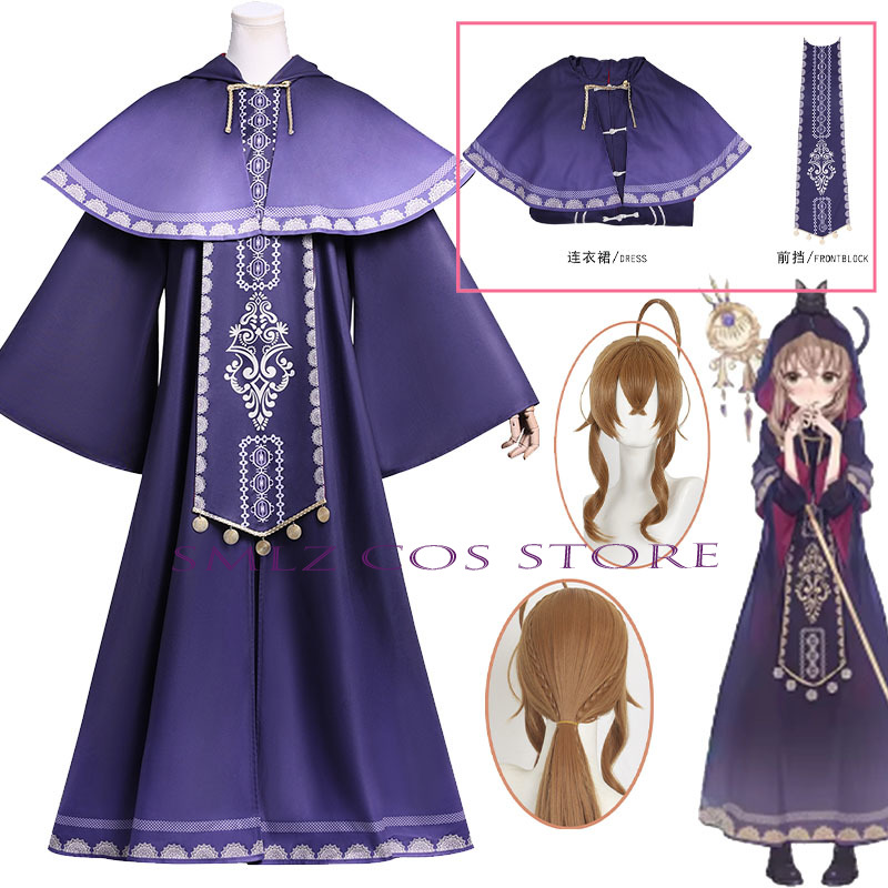 Women Accessories Set - Monica Everett Cosplay Pruik Anime Stille