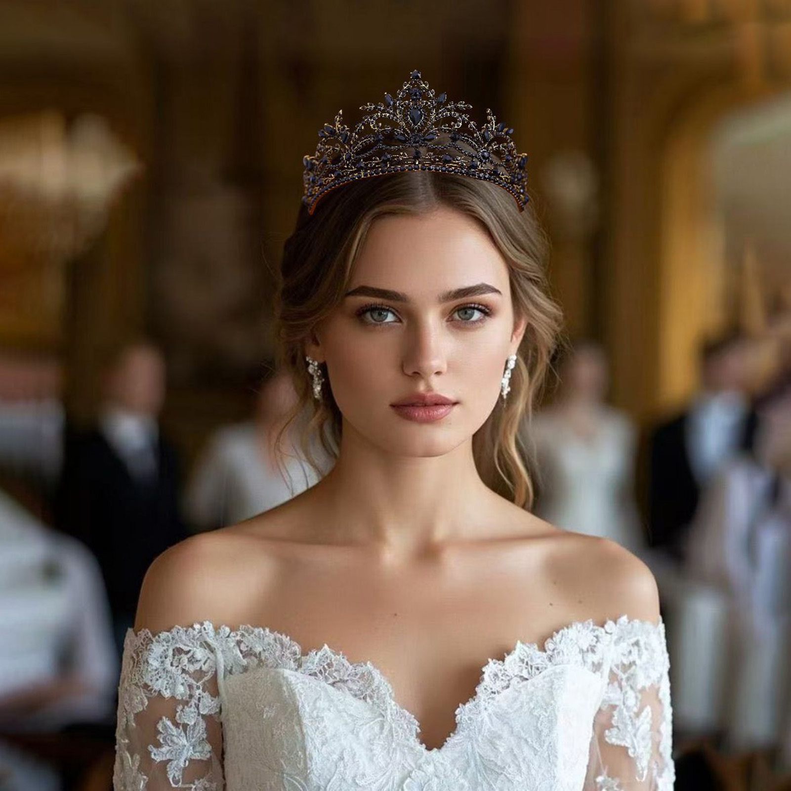 Women Accessories To Gift - Bruidskroon Sprankelende tiara voor bruiloftsfeest Luxe