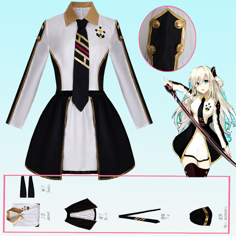 Women Accessories Set - Anime Womens Kostuum Cosplay Pak Sky