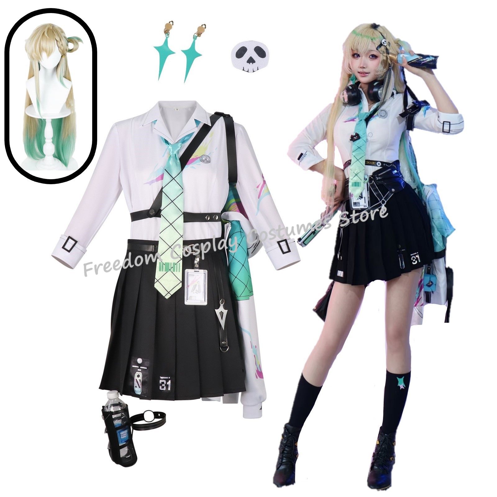 Women Accessories Set - Game Wuthering Waves Lynae Cosplay kostuum
