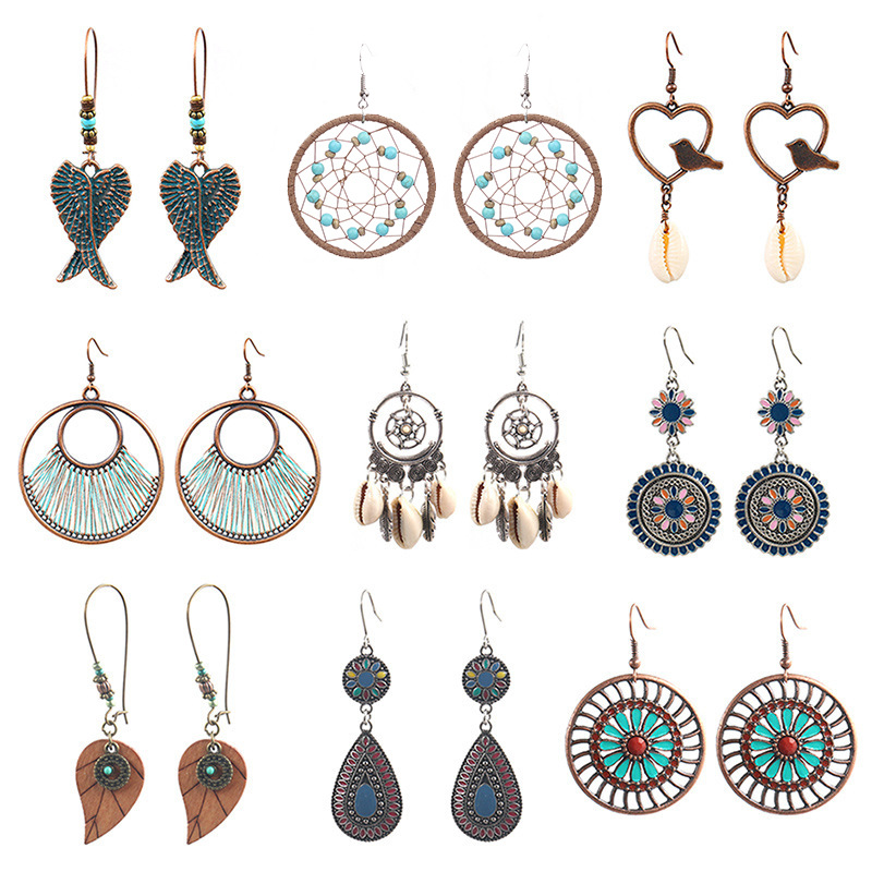 Women Accessories In Amazon - Grensoverschrijdende Amazon populaire oorbellen, meerdelige set,