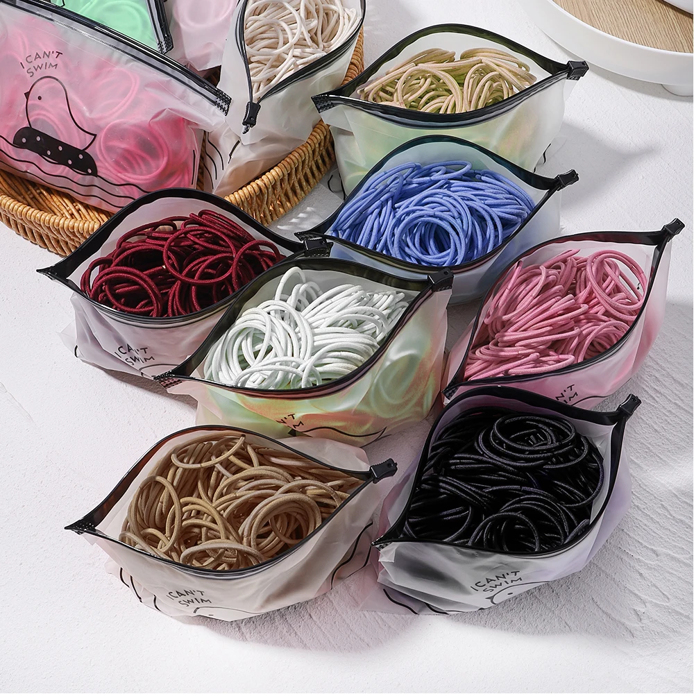 Women Accessories Wholesale China - 50 stuks hoge elastische rubberen band