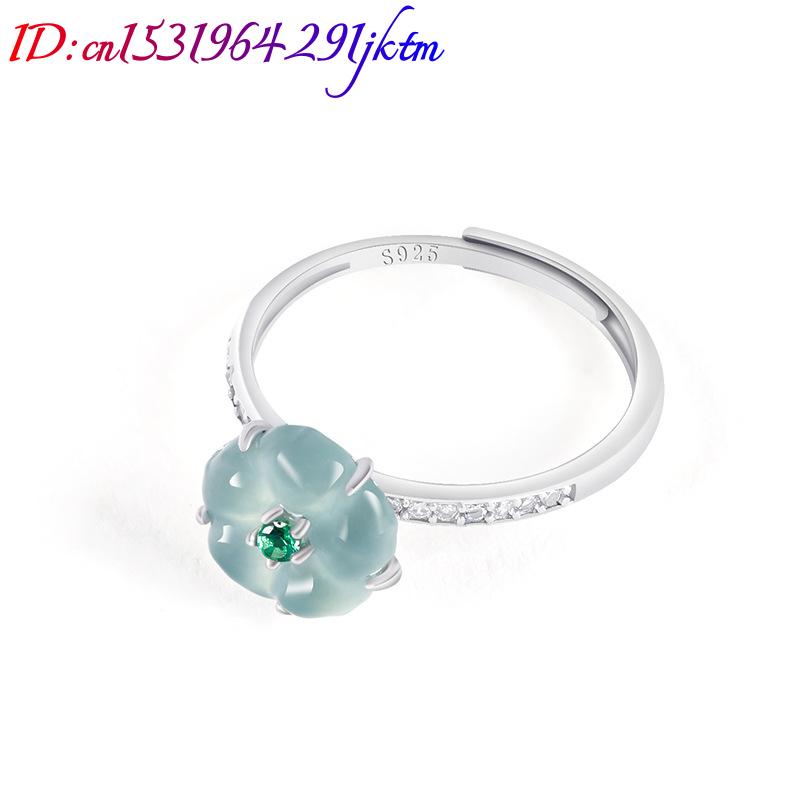 Blauwe Birmese Jadeiet Bloemen - Women Accessories To Gift recensie en prijs
