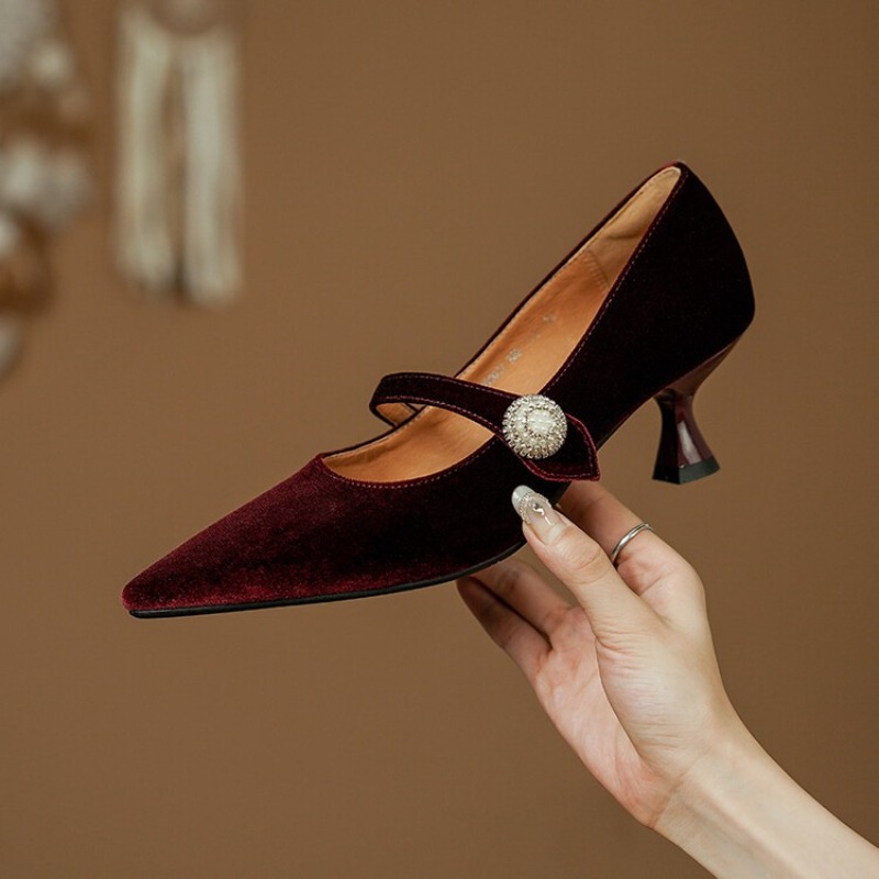 Wijnrode Mary Jane schoenen me - Women'S Shoes And Accessories recensie en prijs