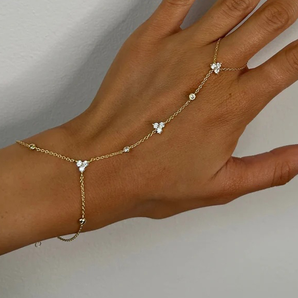 Kristallen vingerloze handkett - Women Accessories In Amazon recensie en prijs