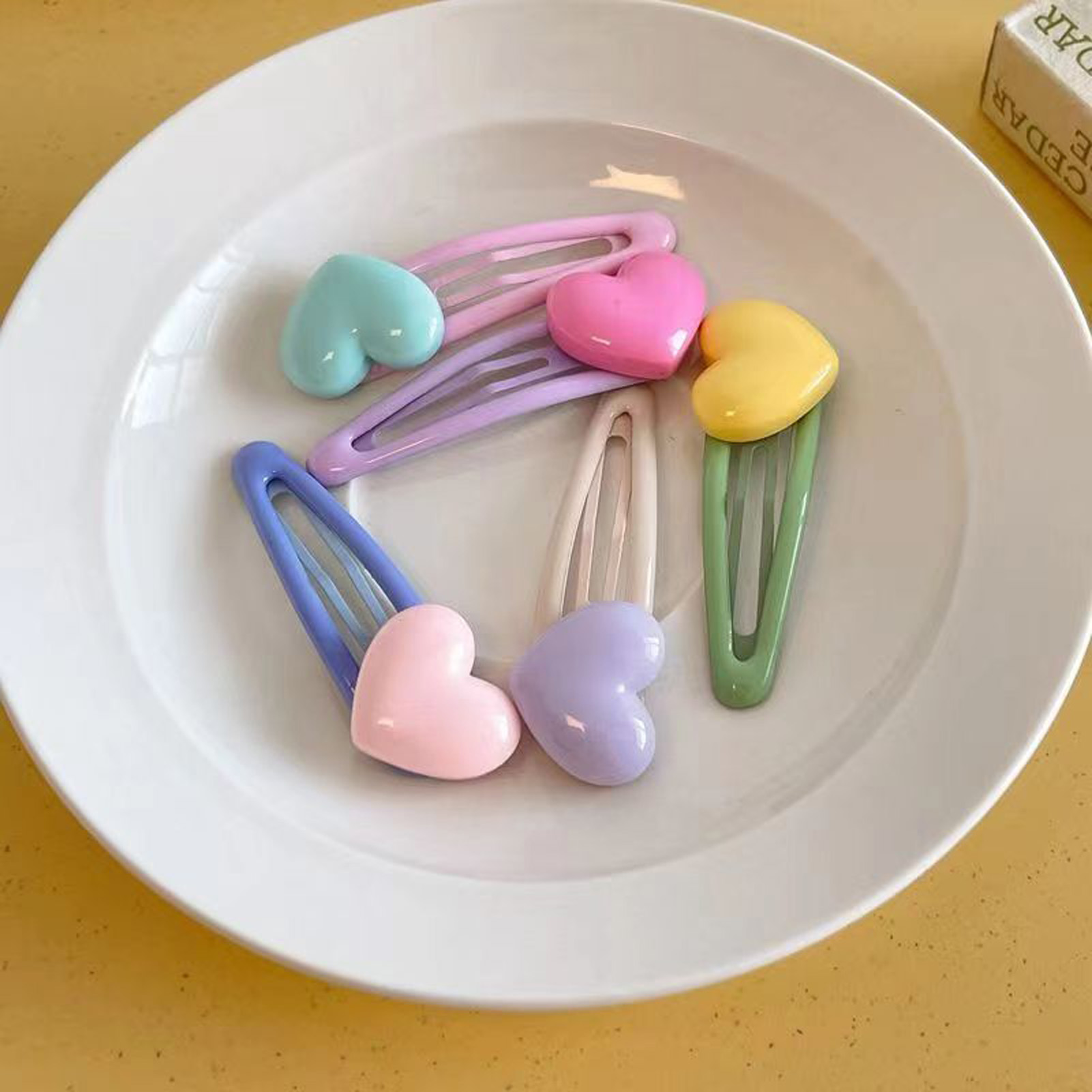 5 stks Cartoon Hart Haarspeldj - Women Accessories Wholesale China recensie en prijs