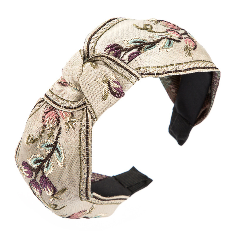Nieuwe Retro Geknoopte Hoofdba - Women Accessories Wholesale China recensie en prijs