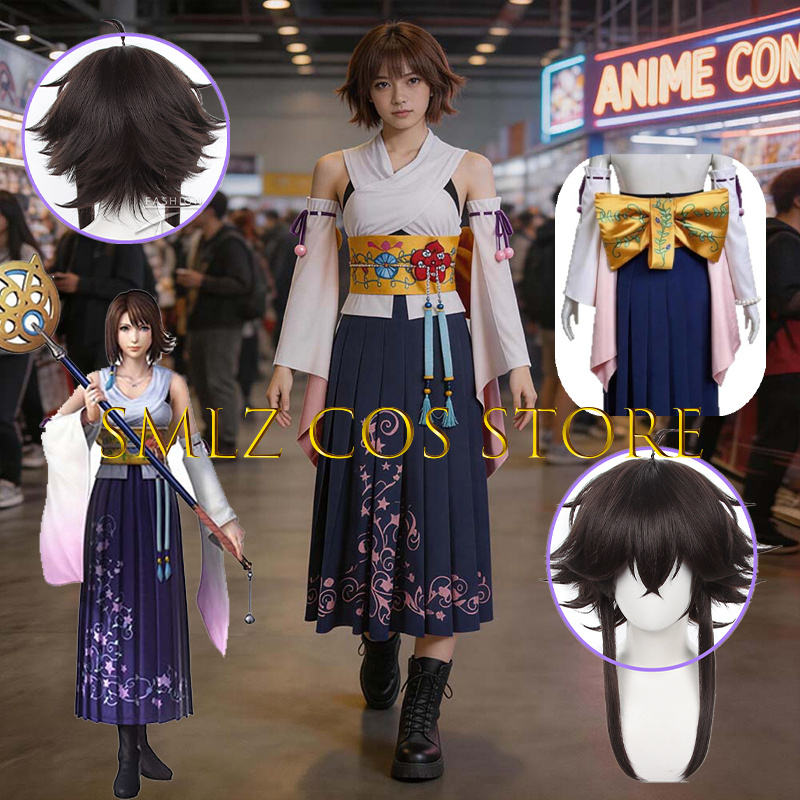 Smlz FFX Yuna Cosplay Anime FF - Women Accessories Set recensie en prijs
