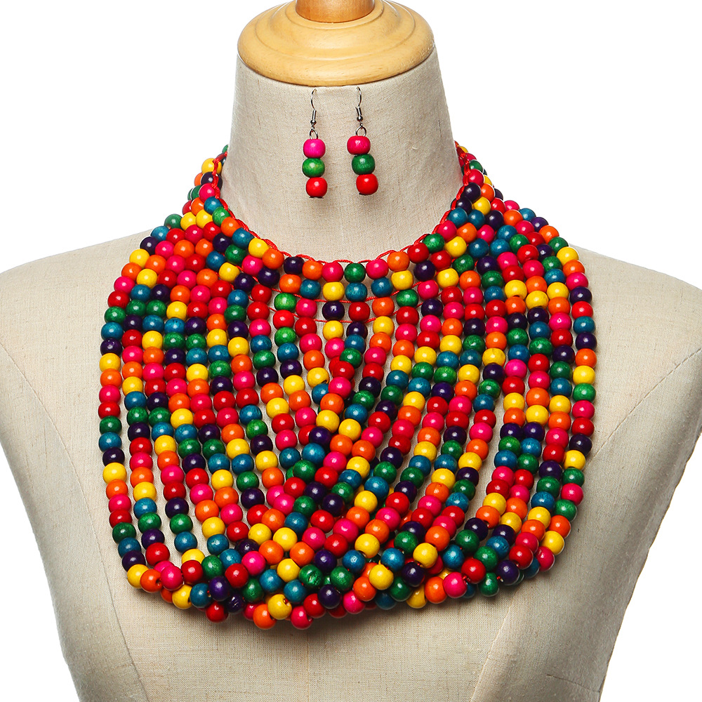 Afrikaanse stijl houten kralen - Women Accessories In Amazon recensie en prijs