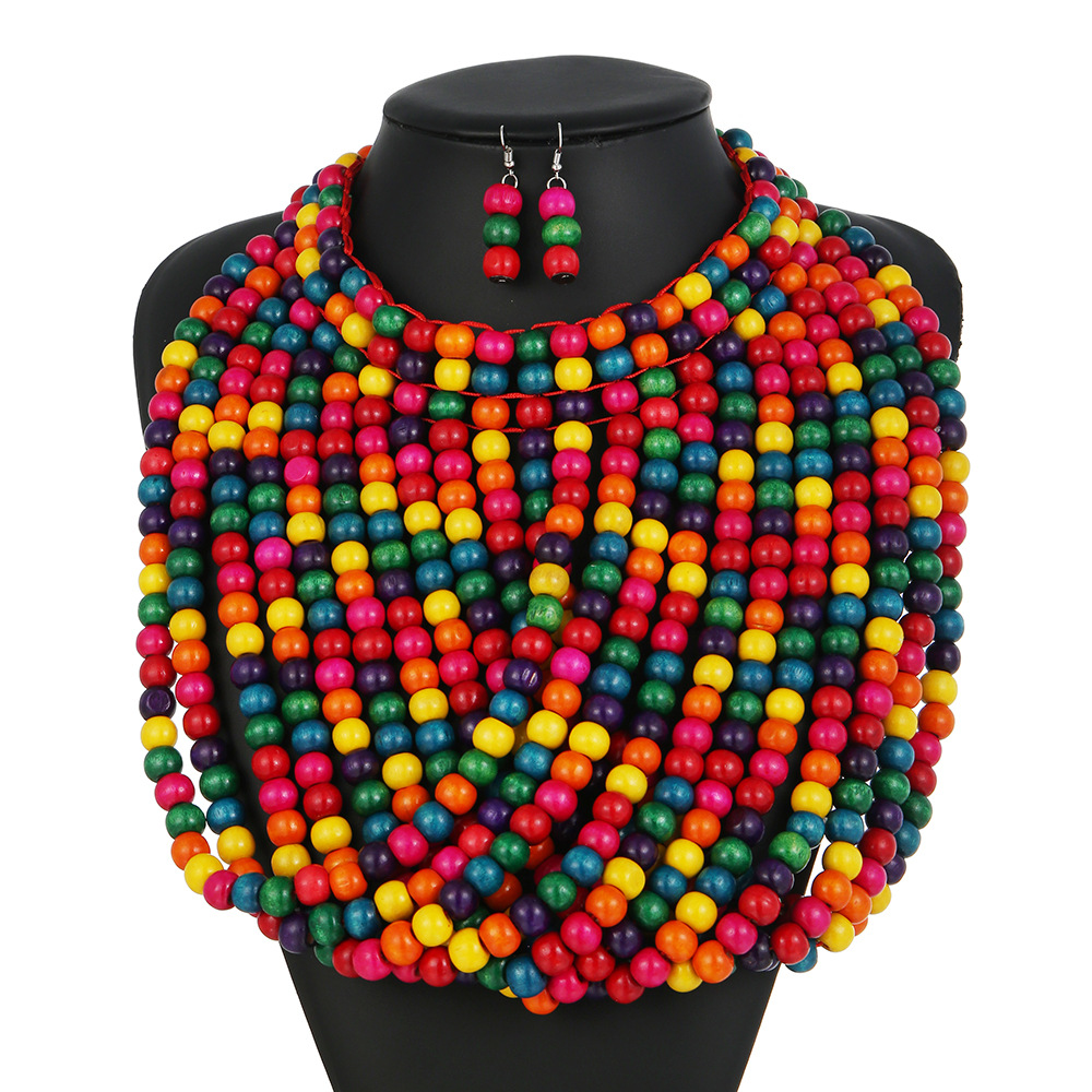 Afrikaanse stijl houten kralen - Women Accessories In Amazon recensie en prijs